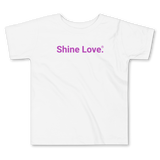 Shine Love. <br>Toddler Short-Sleeve Crew