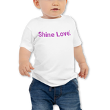 Shine Love. <br>Baby Short-Sleeve Crew