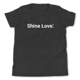 Shine Love. <br>Youth Short-Sleeve Crew