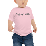 Shine Love. <br>Baby Short-Sleeve Crew