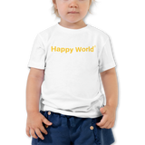 Happy World <br>Toddler Short-Sleeve Crew