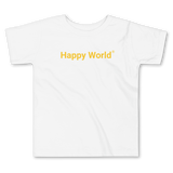 Happy World <br>Toddler Short-Sleeve Crew