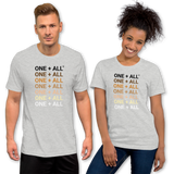 ONE + ALL Cascade <br>Adult Unisex Short-Sleeve Crew